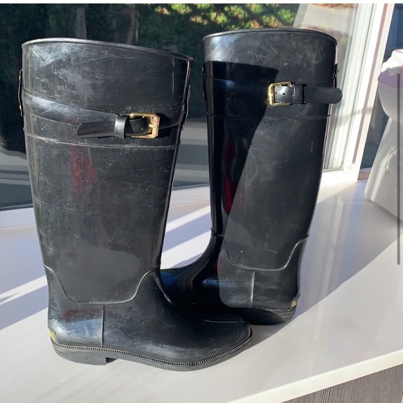 Ralph Lauren Black Women's Winter & Rain Boots - Picture 3 of 6